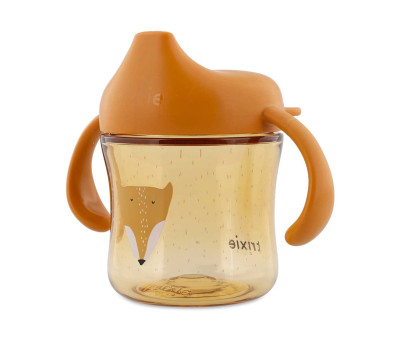 Taza con Boquilla y Asas Tritán Mr. Fox