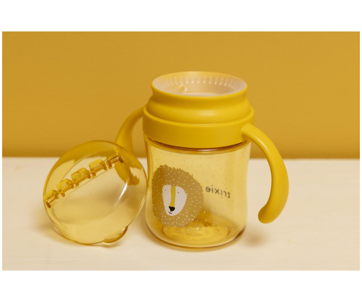 Taza con Boquilla y Asas Tritán Mr. Lion