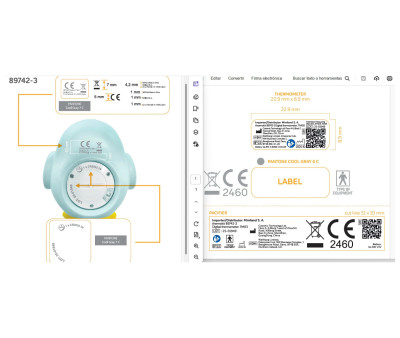 Set de Termómetrros para Bebé Thermokit Bear
