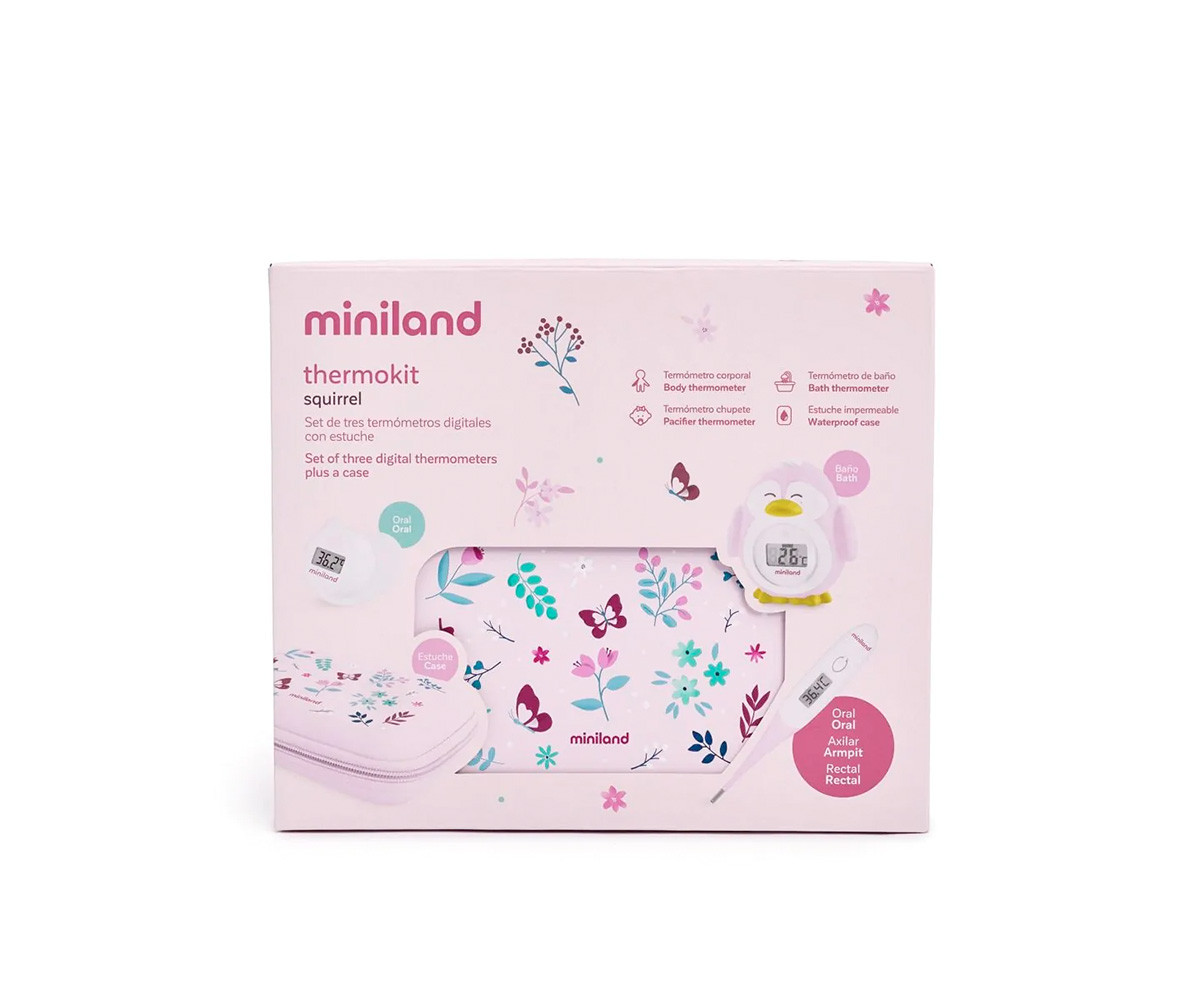 Set de Termómetrros para Bebé Thermokit Squirrel