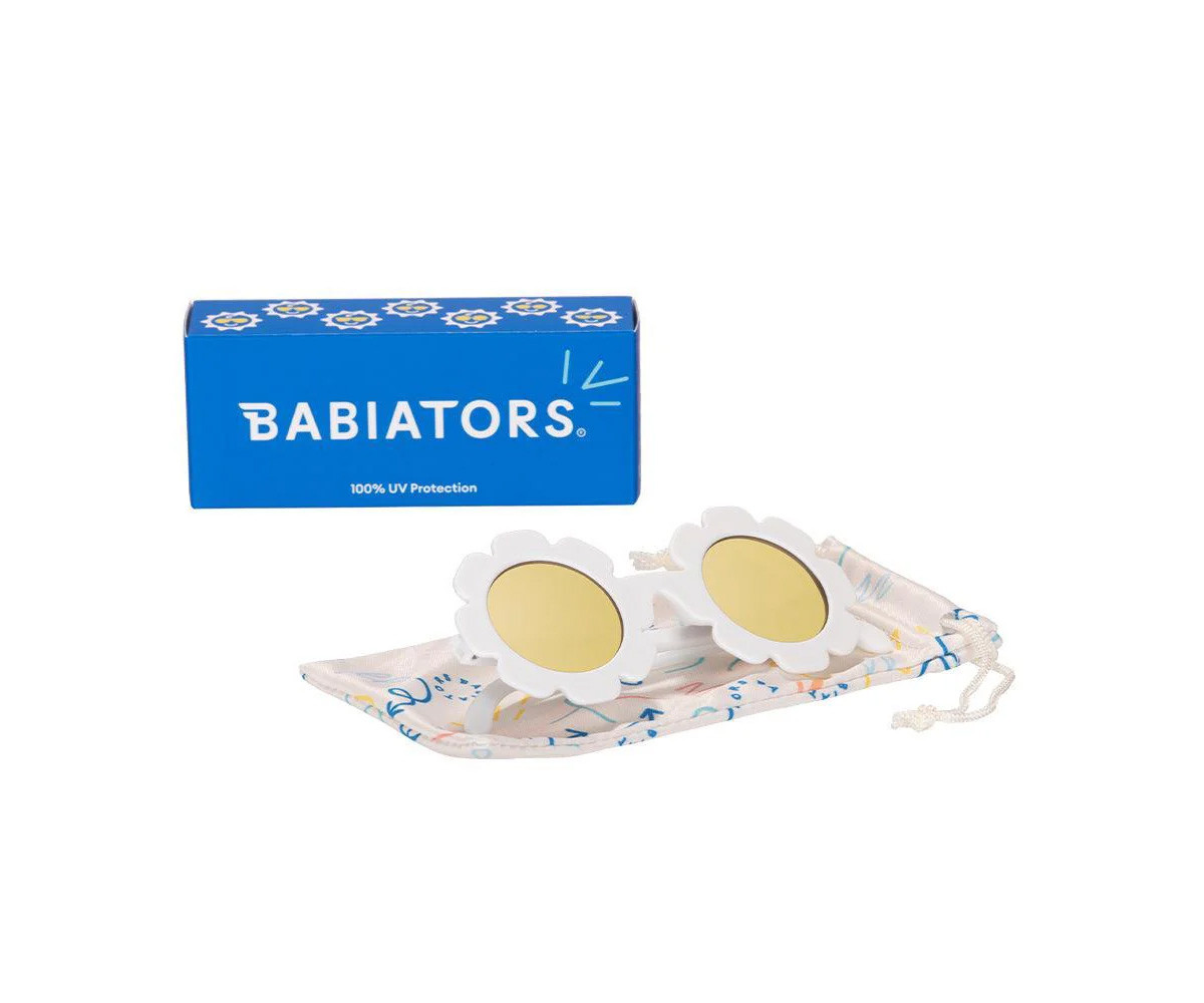 Gafas de Sol Flexibles (0-24m) Polarizadas Daisy Flower Mirrored Lenses