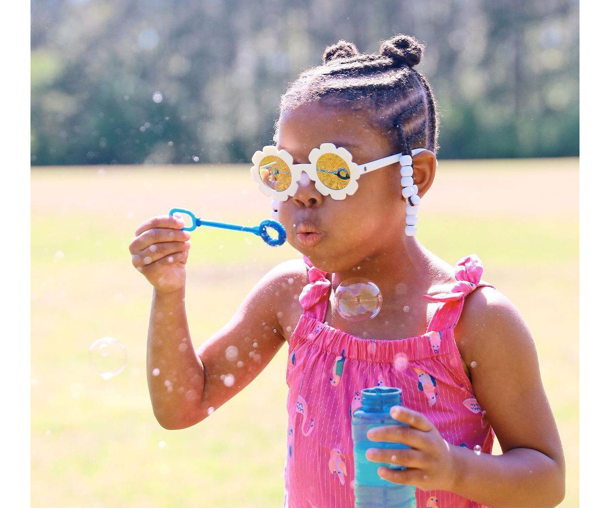 Gafas de Sol Flexibles (3-5 años) Polarizadas Daisy Flower Mirrored Lenses