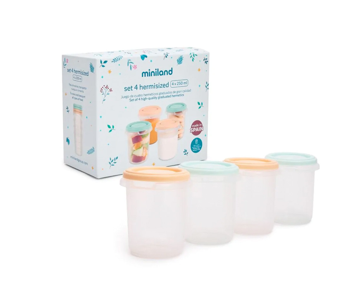 Set de 4 Recipientes Hermisized Dreamland