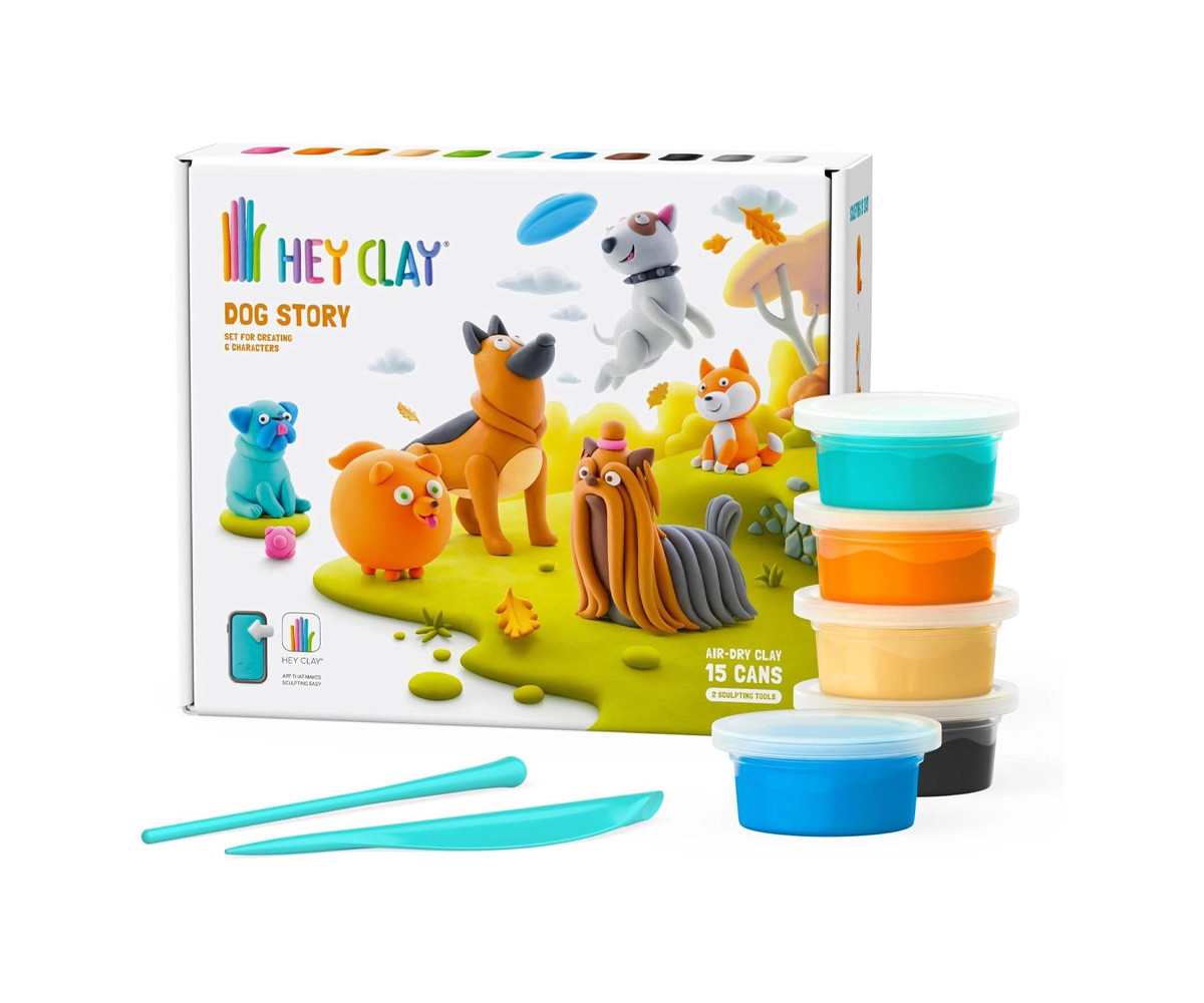 Plastilina Interactica Dog Story (15 botes)