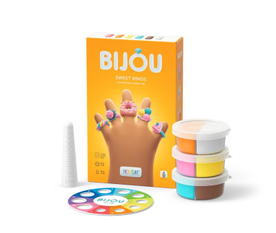 Plastilina Interactiva Anillos Dulces (3 botes)