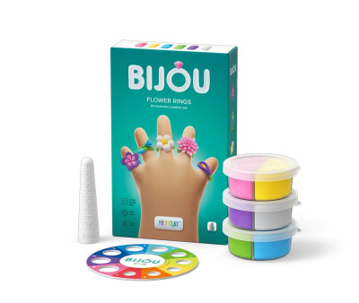 Plastilina Interactiva Anillos Florales (3 botes)