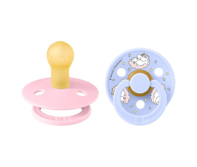2 Succhietti BIBS x Moomin Colour Round Dreaming-Baby Pink