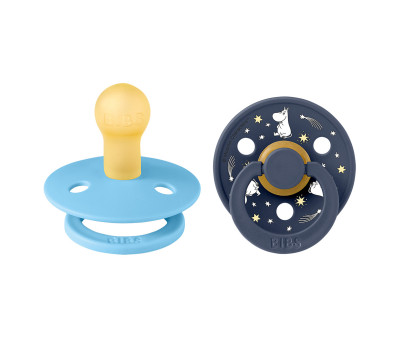 2 Succhietti BIBS x Moomin Colour Round Good Night-Breeze Mix