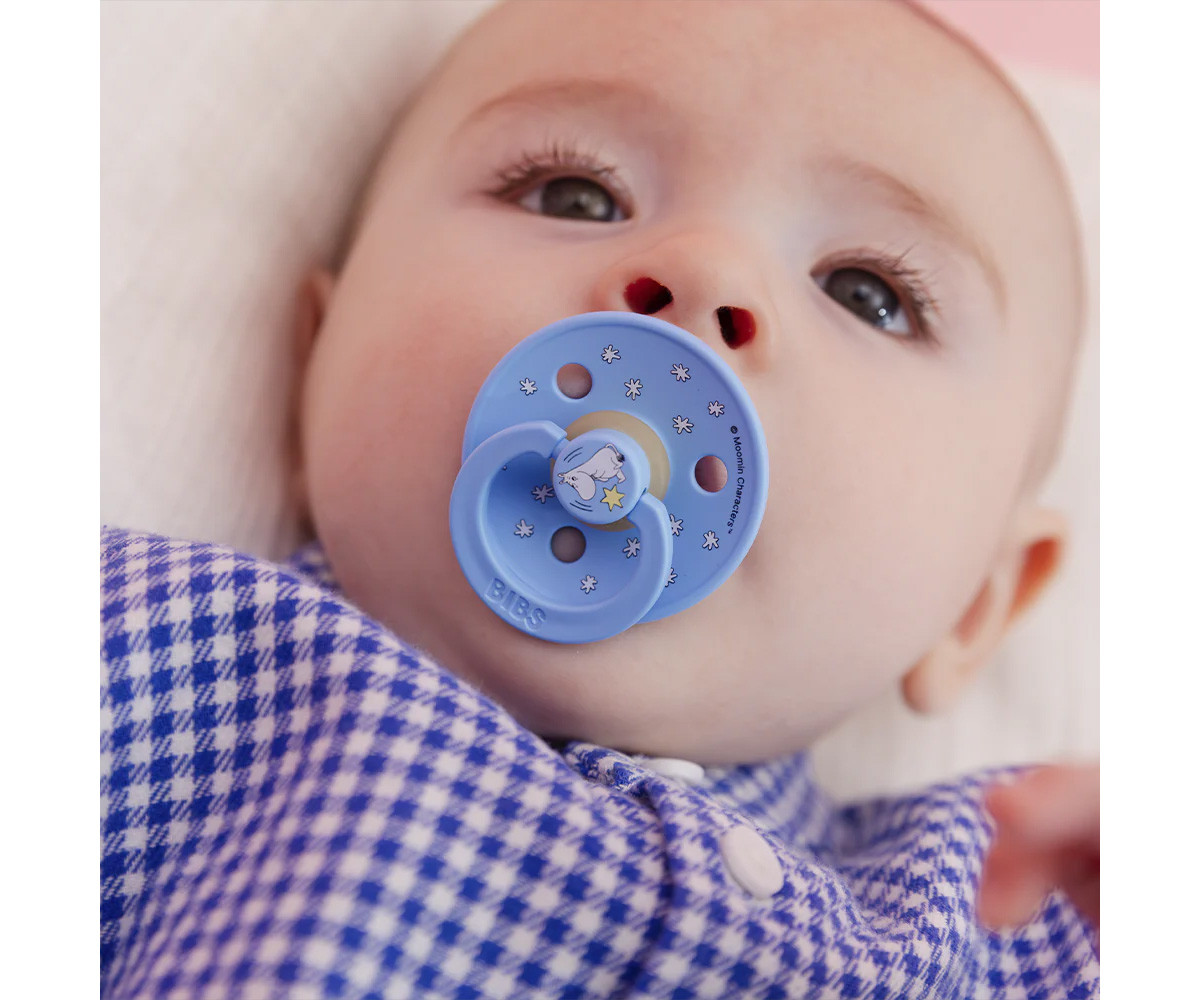 2 Succhietti BIBS x Moomin Colour Round Good Night-Breeze Mix