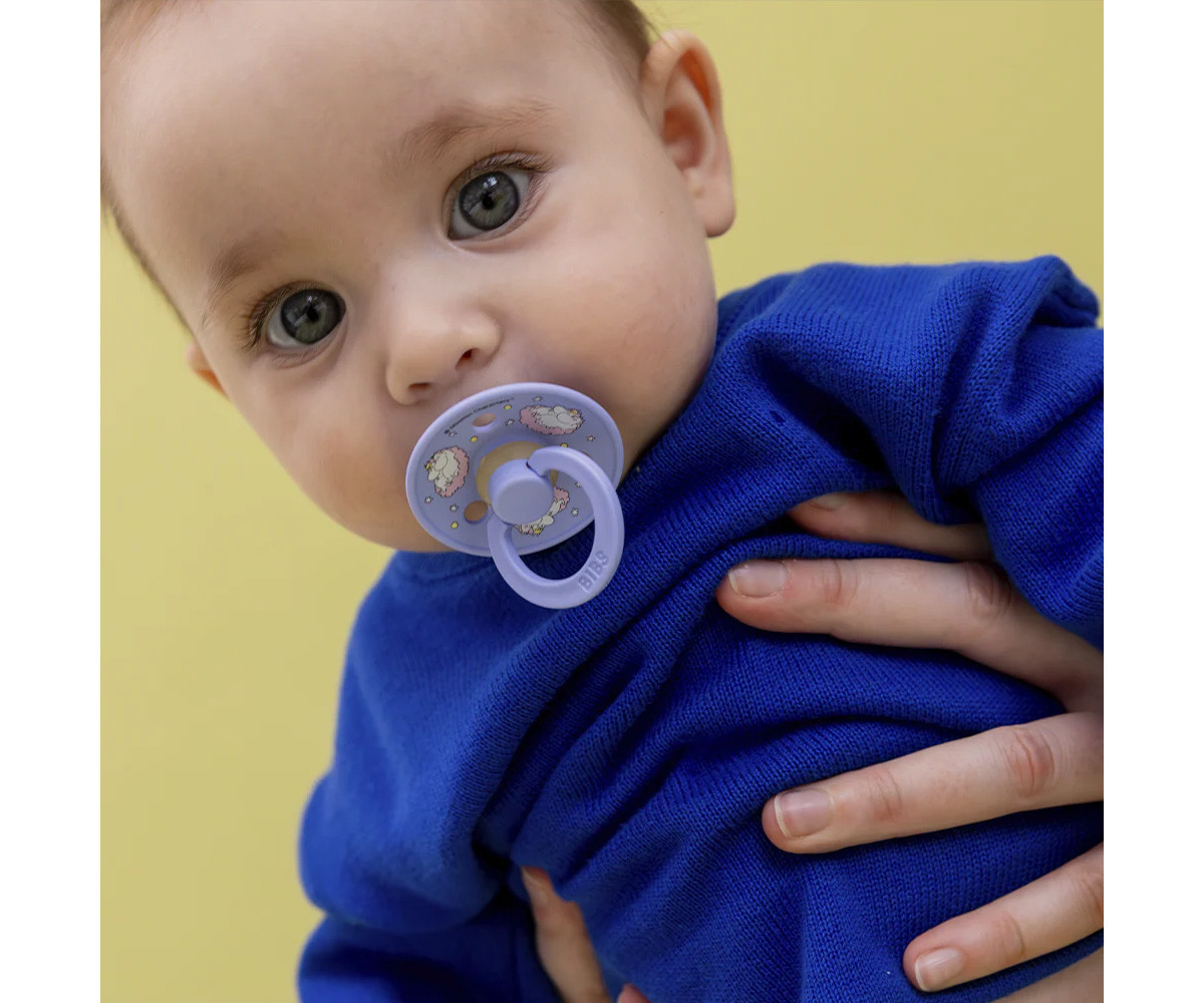 2 Succhietti BIBS x Moomin Colour Round Dreaming-Baby Pink