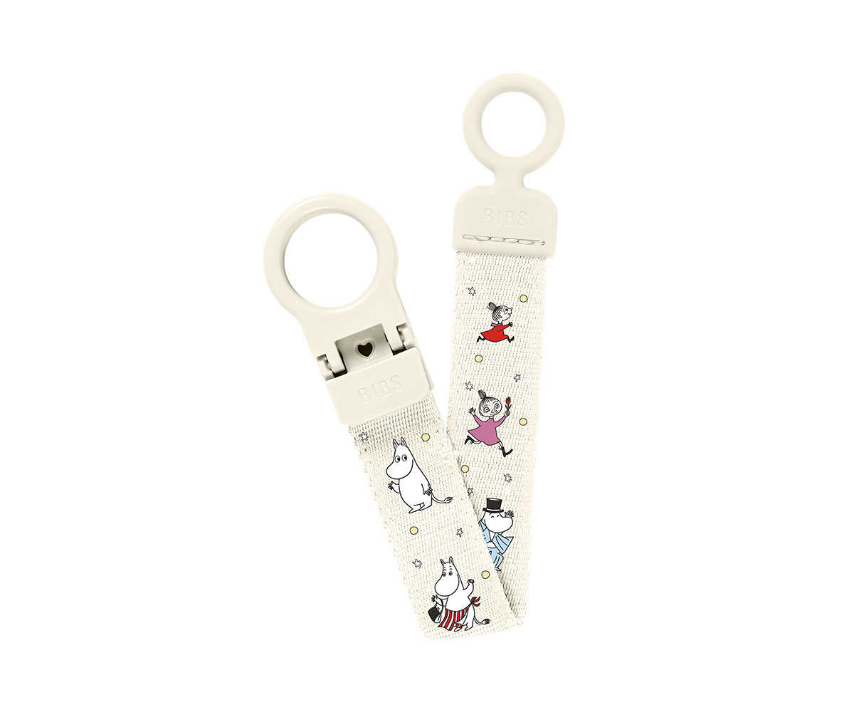 Portaciuccio BIBS x Moomin Loop Clip Ivory