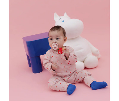 2 Succhietti BIBS Studio Colour Round Dancing-Candy Apple Mix