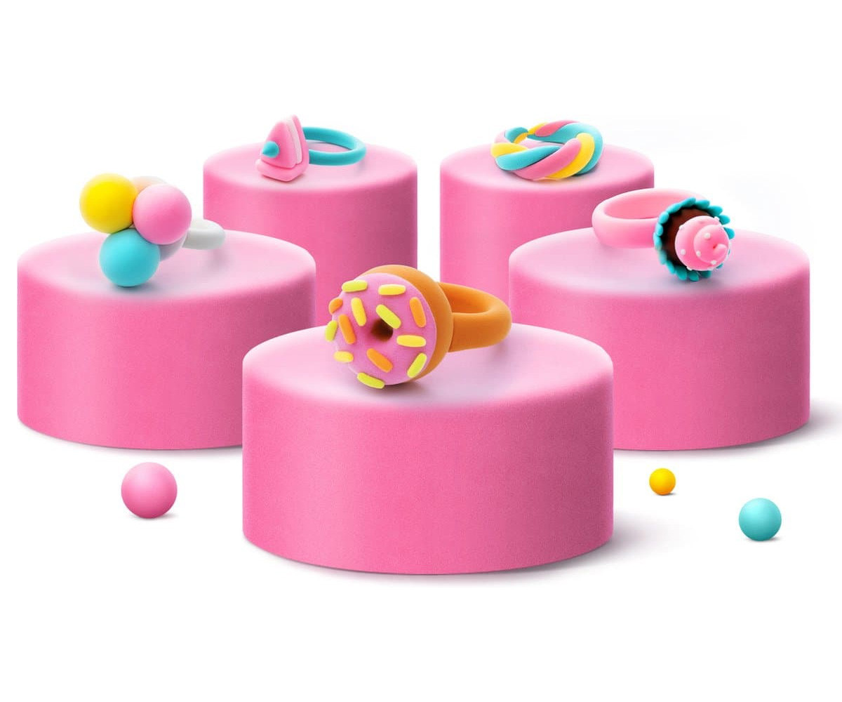 Interactive Playdough Sweet Rings (3 cans)