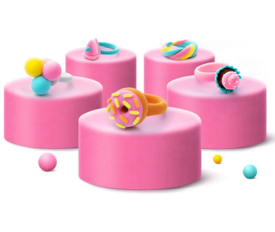 Interactive Playdough Sweet Rings (3 cans)