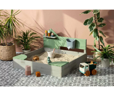 Sabbiera Muddy Buddy Cozy House Grey/Eucalyptus