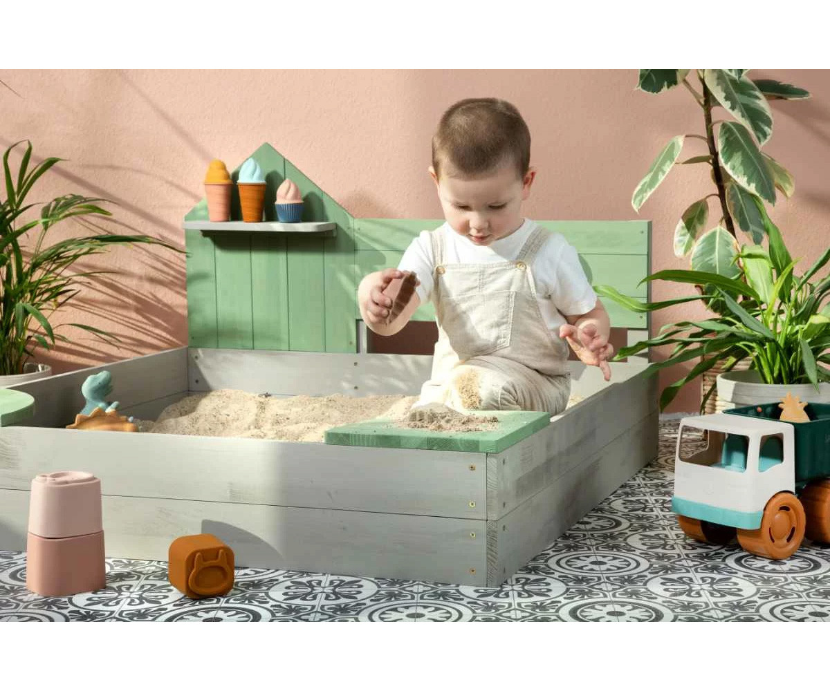 Sabbiera Muddy Buddy Cozy House Grey/Eucalyptus