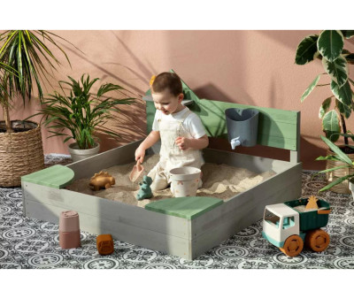 Sabbiera Muddy Buddy Cozy House Grey/Eucalyptus