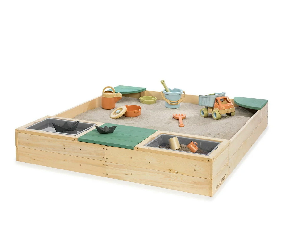 Sabbiera con Vaschette Beach Rebel Natural Sage Green