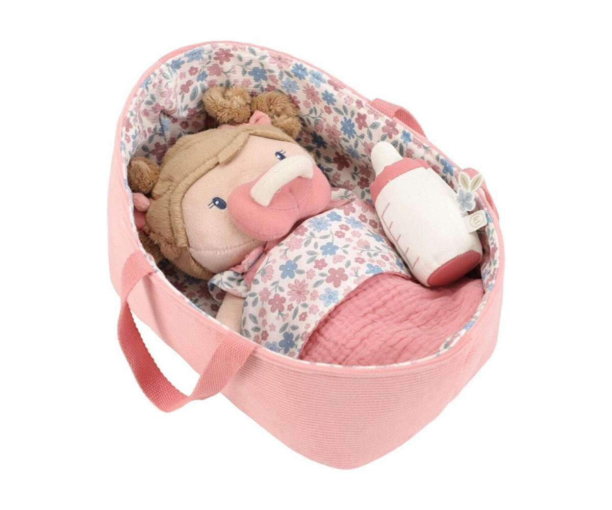 Bebé Rosa con Capazo Nuevo