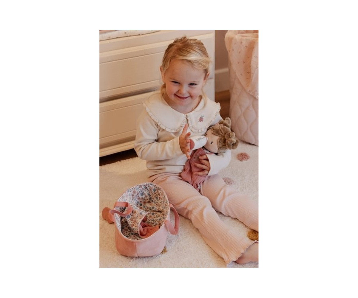 Bebé Rosa con Capazo Nuevo