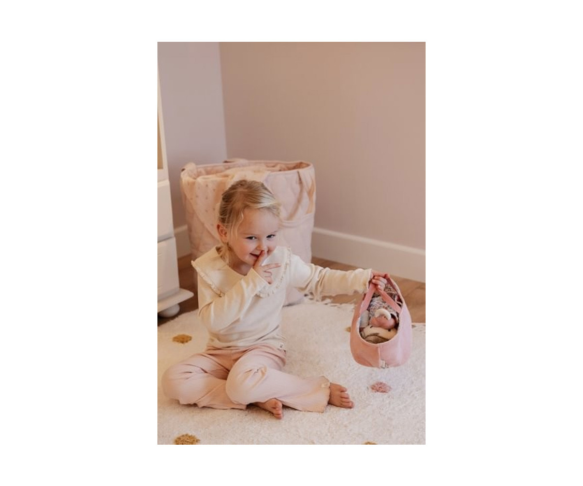 Bebé Rosa con Capazo Nuevo