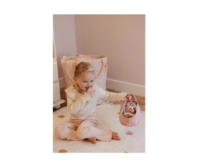 Bebé Rosa con Capazo Nuevo