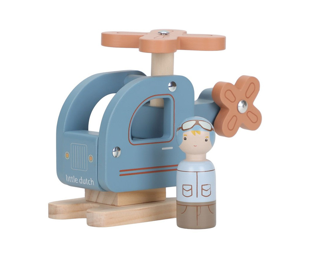 Helicóptero de Madera FSC