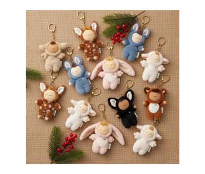 Portachiavi Cozy Charm Lamby Pookie