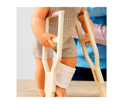 Stampelle e Bende per Bambole