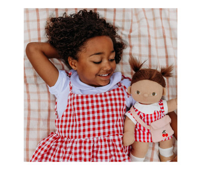 Set Dinkum Dolls Cherry Gingham