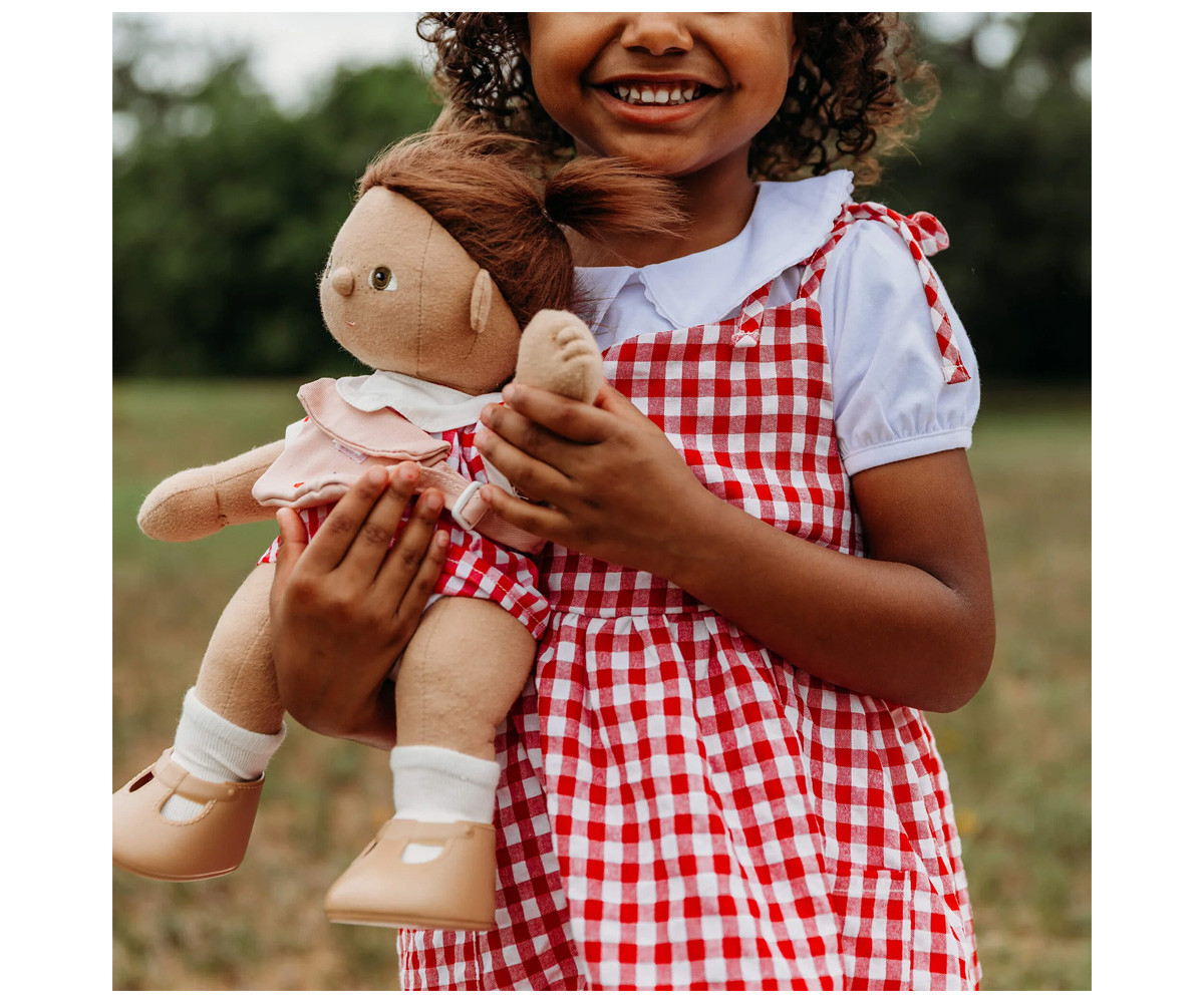Set Dinkum Dolls Cherry Gingham