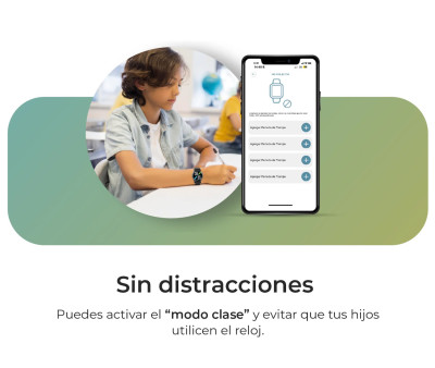 Reloj Inteligente SLIM con GPS y Llamada Verde