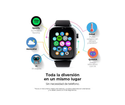 Reloj Inteligente SaveWatch Plus 2 Black