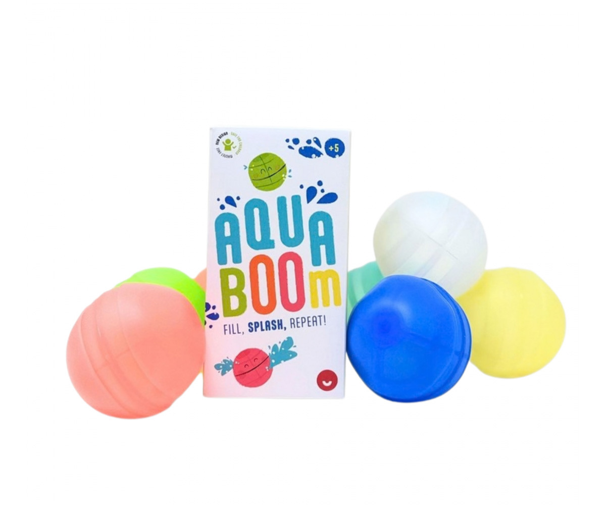 7 Palloncini d\'Acqua Riutilizzabili Aqua-Boom