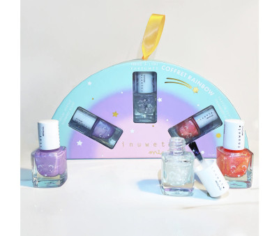 Cofre Rainbow Trio Esmaltes Perfumados