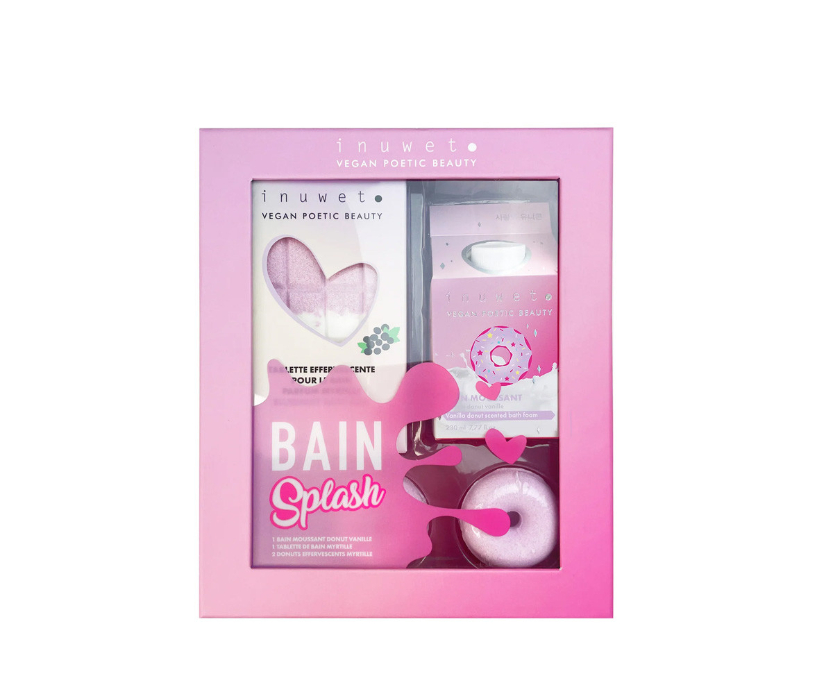 Cofre Splash Bain: Donuts de Vainilla y Arándano