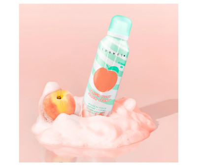 Cofre Bubble Peach: Mousse de Ducha y Accesorios Frutales