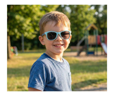 Gafas de Sol Infantil Flexibles BADS4018 Azul (2-6 años)