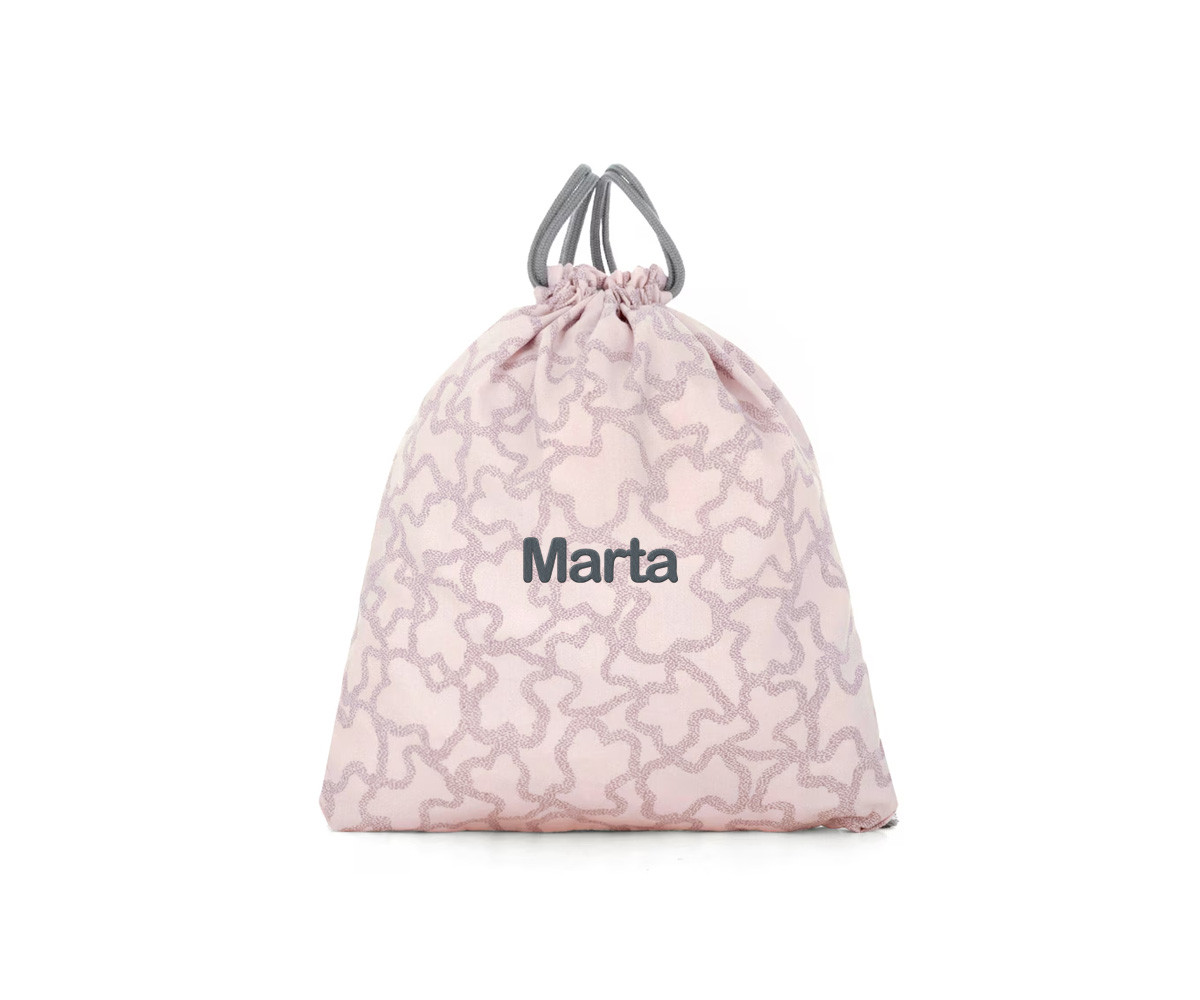 Mochila Saco Personalizable TOUS Kaos Rosa
