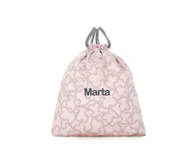Mochila Saco Personalizable TOUS Kaos Rosa