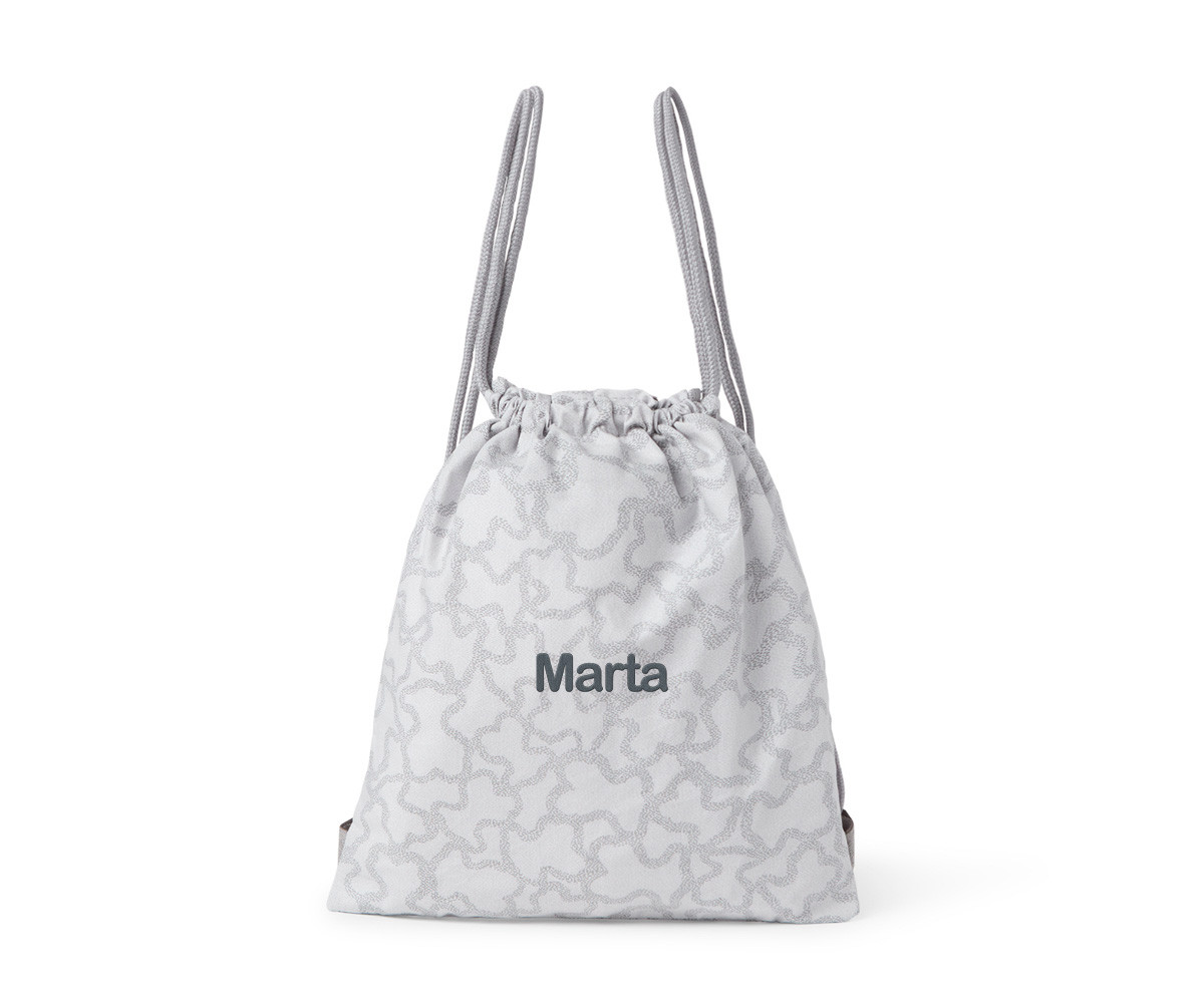 Mochila Saco Personalizable TOUS Kaos Gris