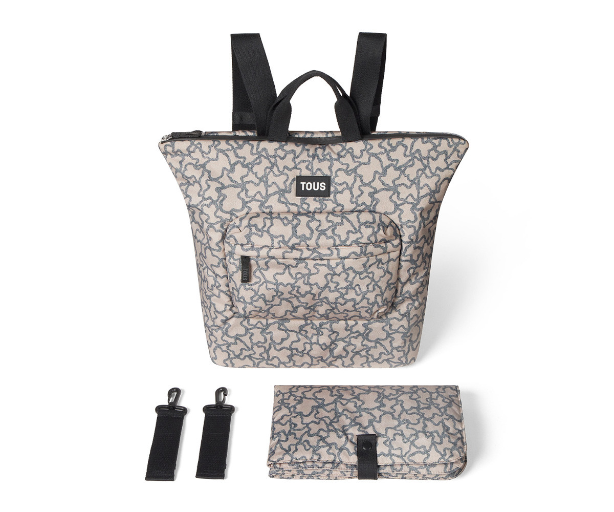 Mochila para Silla de Paseo TOUS Baby Kaos Beige con Cambiador