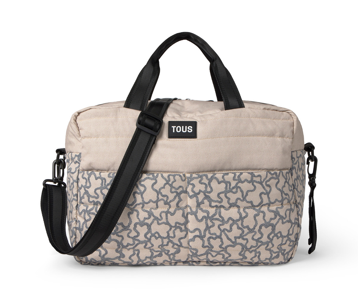 Bolso Carro Bebé Kaos Beige con Cambiador