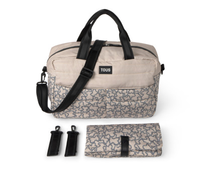 Bolso Carro Bebé Kaos Beige con Cambiador