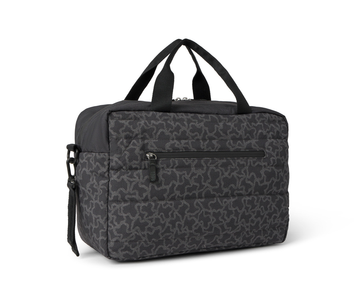 Bolso Carro Bebé Kaos Negro con Cambiador