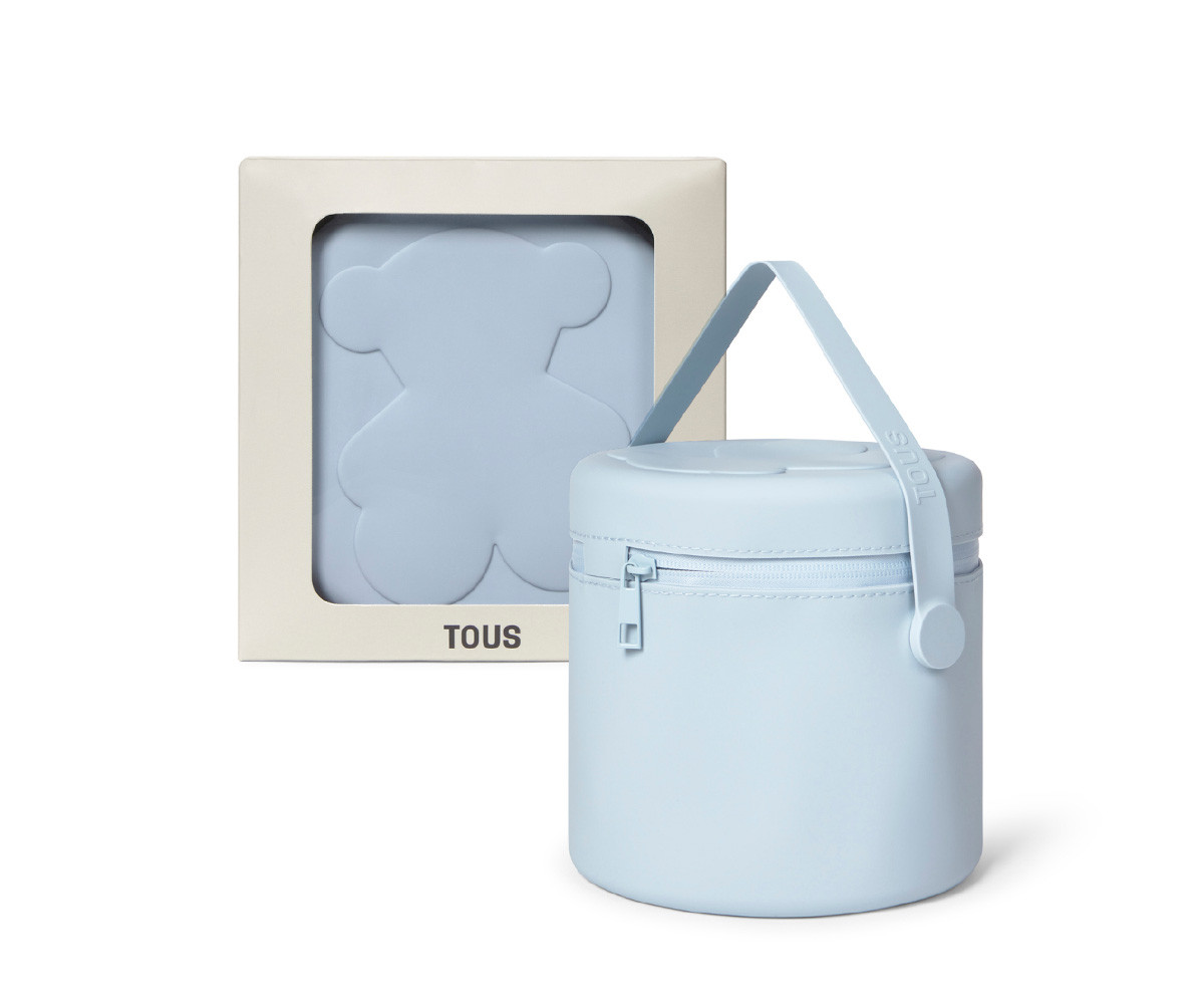 Bolsa Térmica de Silicona TOUS Celeste