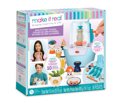 Kit de Cerámica con Torno Mini Pottery Studio