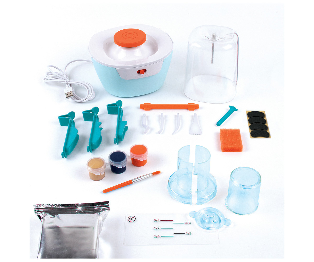 Kit de Cerámica con Torno Mini Pottery Studio