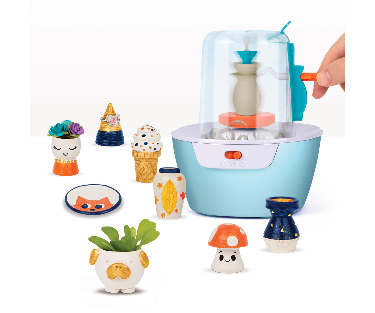 Kit de Cerámica con Torno Mini Pottery Studio