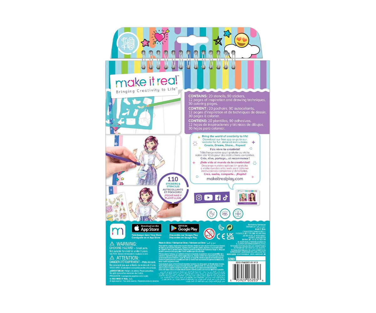 Cuaderno de Moda Digital Make It Real